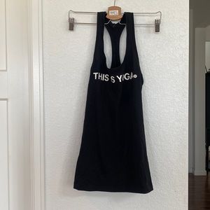 LULULEMON THIS IS YOGA RACER TANK